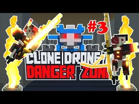 VI BRÆNDER! - Clone Drone in the Danger Zone: Challenges - Ep 3