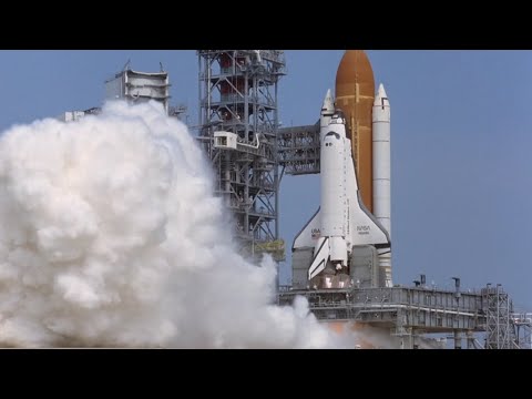 Space Camp 1986 | Space Shuttle Atlantis forced to launch during a Main Engine Test |