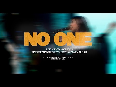 No One (Elevation Worship Cover) | Gabrielle Alessi & Metro Life Worship