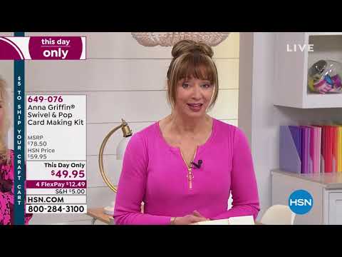 HSN | Anna Griffin Elegant Paper Crafting / Snap It and Scrap It 05.07.2019 - 09 PM