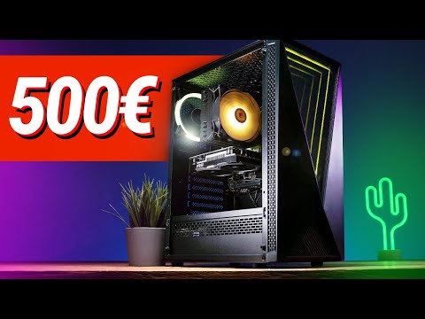 500 - 600€ Euro GAMING PC 2021!! - TEST & Zusammenbauen