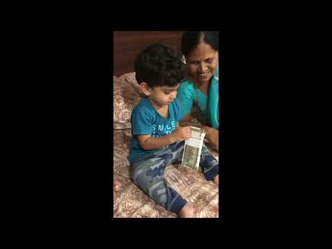 Pradhyun and Nainamma's adorable cash-counting adventure, while Nanna worries about the cash!