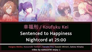 Cover art for FULL VER] Koufuku Kei 幸福刑 || Love and Punishment || N25 x MEIKO [PJSK Lyrics] || Kana6 song