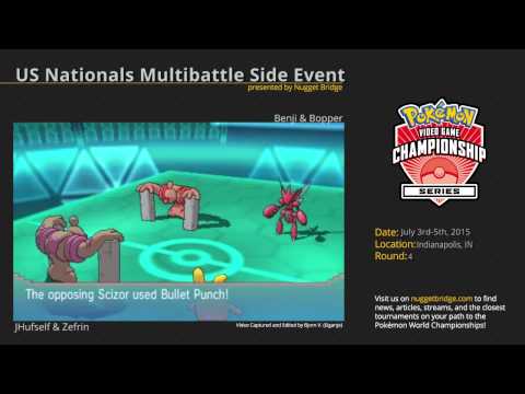 US Nationals Multibattle Side Event Round 4 - JHufself & Zefrin vs Benji & Bopper