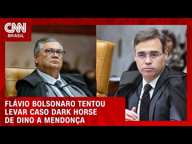 Defesa de Flávio Bolsonaro tentou levar caso Dark Horse de Dino a Mendonça | CNN AGORA