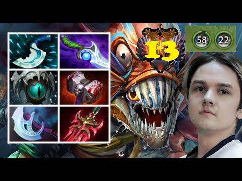 YATORO #13 EU SLARK 80 ESSENCE SHIFT STEAL INFINITE ATTACK SPEED WITH BLINK DAGGER BUILD!