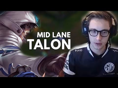 445 . Bjergsen Talon vs Ahri Mid - March 26th, 2017 - Patch 7.6 Season 7