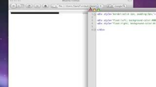 How to float divs in a container with CSS