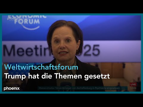 Sandra Biegger zum Weltwirtschaftsforum in Davos am 24.01.25
