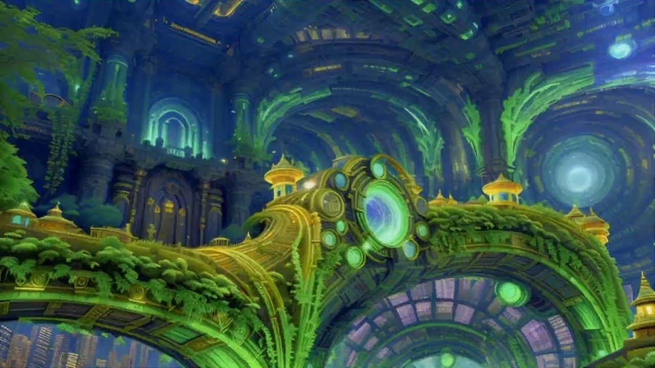 HD 3D FRACTAL WORLD Stable Diffusion Ai ANIMATION in  Automatic 1111 Visionary Art MultiDimensional