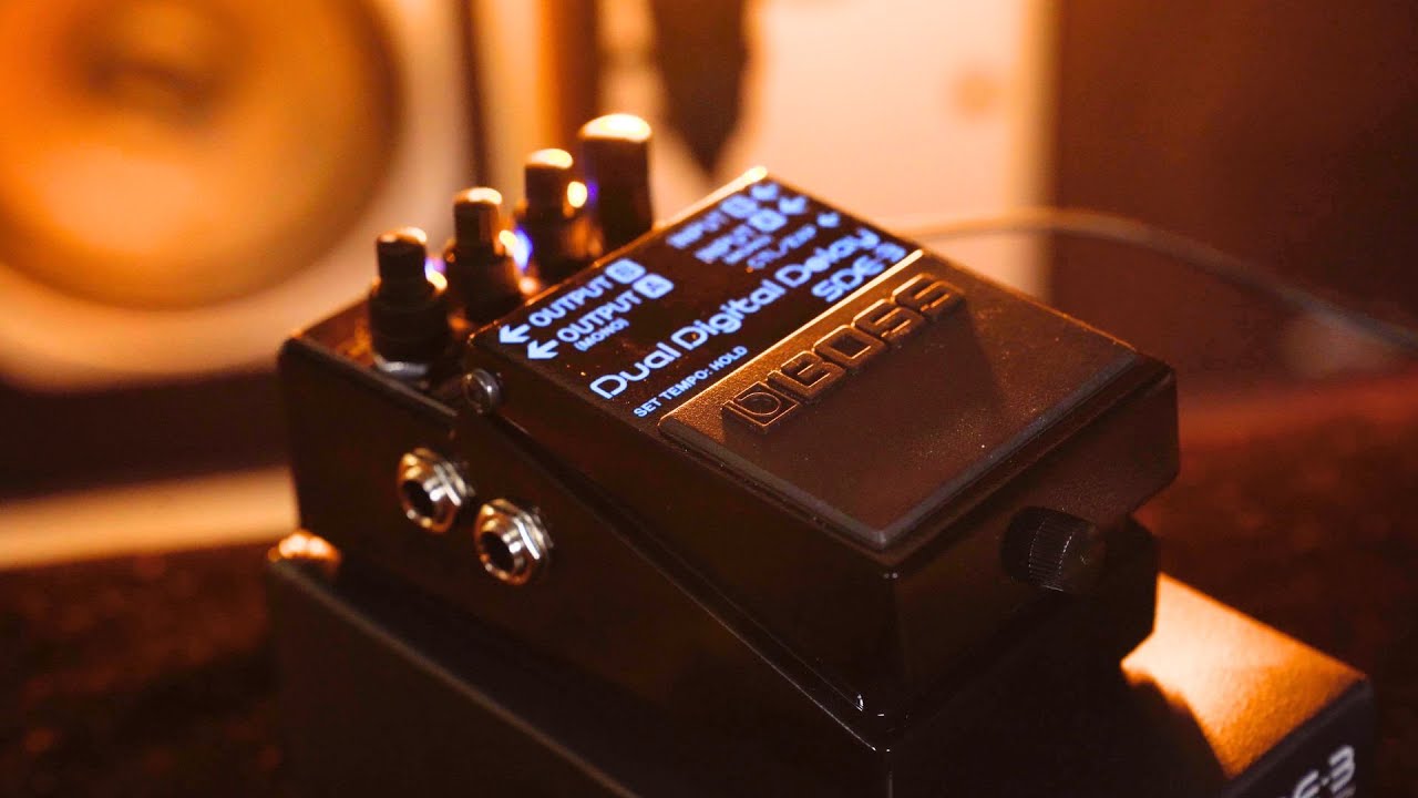 Boss SDE-3 Dual Digital Delay Pedal
