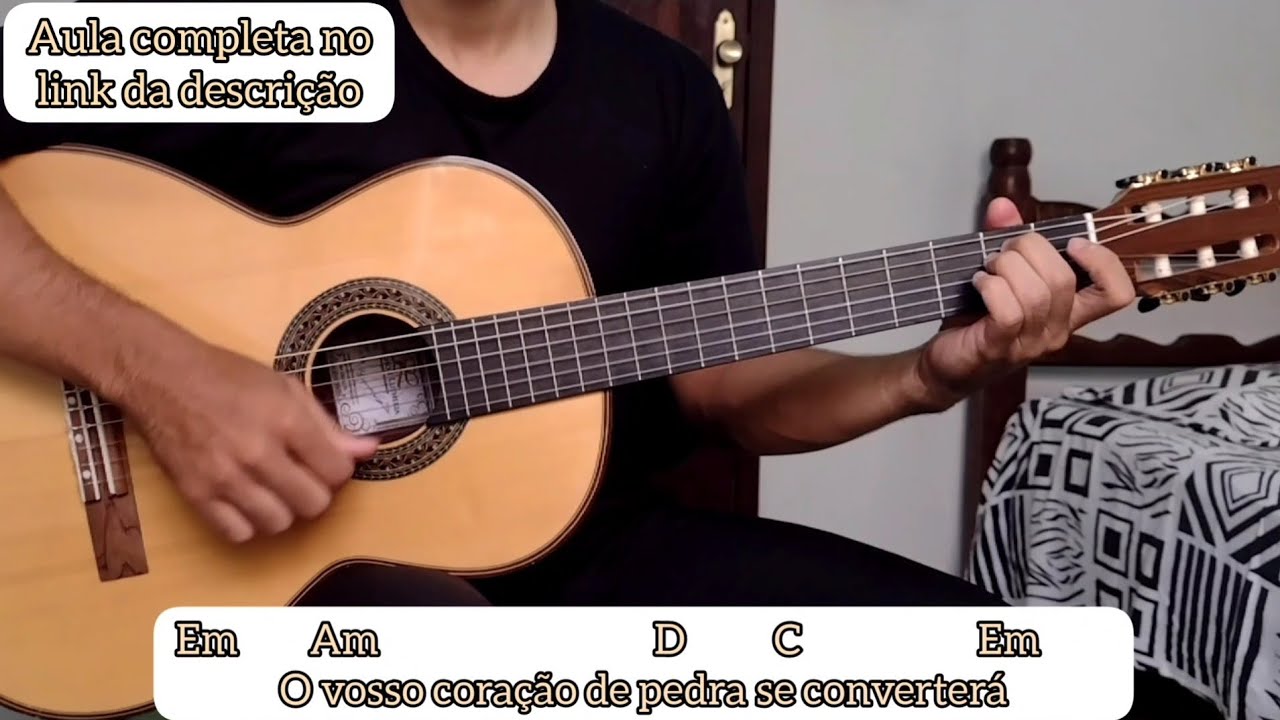 O VOSSO CORAÇÃO DE PEDRA (canto de Ofertório - QUARESMA) - TOCANDO A MÚSICA [cifra católica]