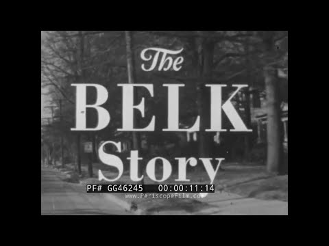 " THE BELK STORY "  1950s HISTORY OF BELK DEPARTMENT STORE CHAIN  MONROE, NORTH CAROLINA GG46245