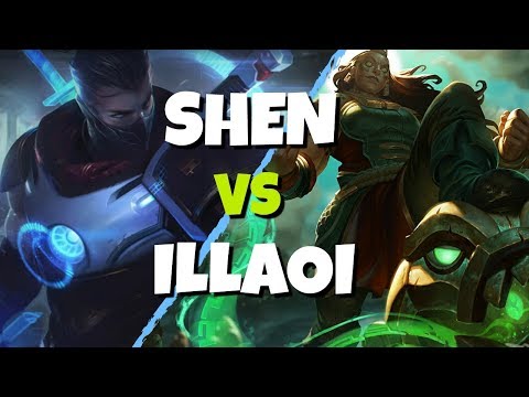 STOMPING Illaoi 101 - Shen vs Illaoi (League of Legends)