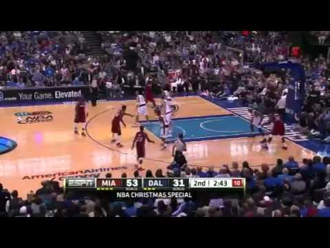 Dallas Mavericks vs Miami Heat (Jason Terry, 23 Pts vs LeBron James, 37 Pts) Dec. 25, 2011