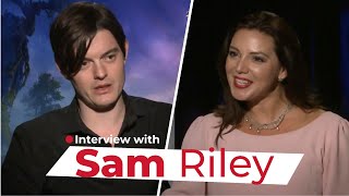 Diana Hernandez Interview with Sam Riley Maleficent movie video