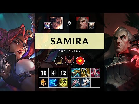 Samira ADC vs Swain - VN Grandmaster Patch 25.10