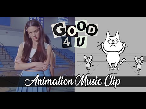 Olivia Rodrigo - Good 4 U (Psycho Cat Cartoon Parody)