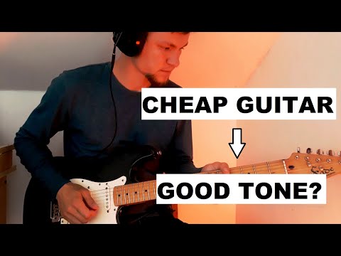 Another Brick In The Wall Solo (played on a $100 guitar)