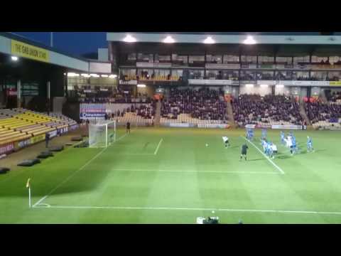 Port vale vs hartlepool, Ryan Taylor's goal