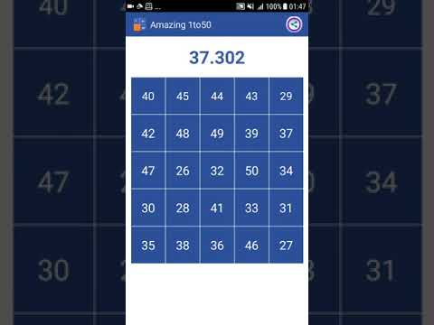 Amazing 1to50