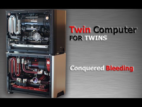 Ncase M1 V3 Watercooled. Time lapse build (Bleeding Trick)