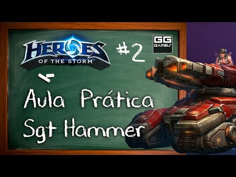 Heroes of the Storm Aula Prática - Sgt hammer (Marreta), ninja style