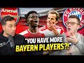 HEATED: Arsenal vs. Bayern Munich Combined XI (Champions League QF)