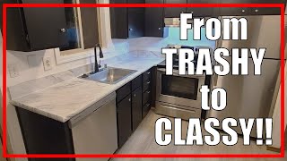 DIY WILSONART Laminate Counter Tops! | EASIER than you THINK!