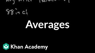 Averages