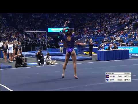 Haleigh Bryant Floor LSU @ Kentucky 2023 9.775