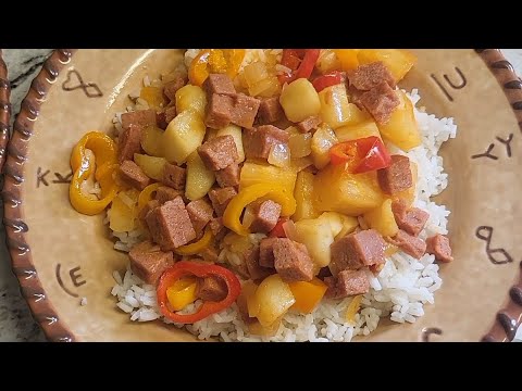 Cast Iron Wednesday Episode 31 SPAMTEMBER! Polynesian Spam Stir Fry. #castironwednesday #CIW #Spam