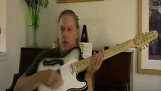 Video thumbnail for Cozart Antigua 12 string Tele Thinline Electric Guitar! by Flowforth Instruments