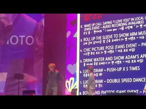 190921 Kang Daniel FM in KL - Sexy Dance Part 2