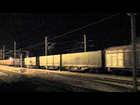 MLW's with freight train departing Oinoi station (last wagon loaded with an M113A1/A2 APC)