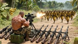 The strongest sniper controls ten machine guns and instantly destroys the Japanese army
