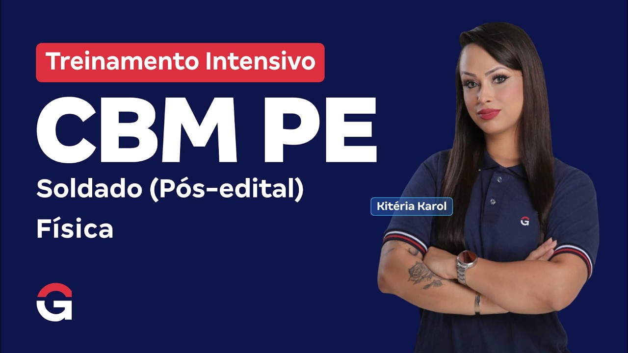 Treinamento Intensivo CBM PE - Soldado | Física | com Kitéria Karol