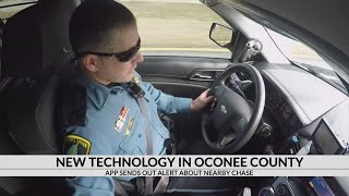 Police chase warning app launches in Oconee Co.