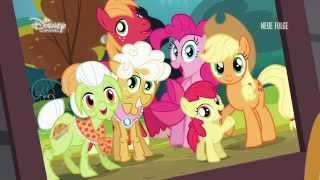 Kadr z teledysku Familie bis ins Mark [Apples to the Core (Reprise)] tekst piosenki My Little Pony: Friendship Is Magic (OST)