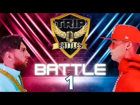 Cristiano Ronaldo vs Messi - Batalla De Freestyle - Trip Battles 1