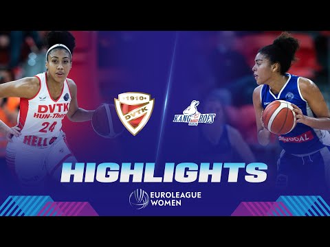 DVTK HUN-Therm - Kangoeroes Mechelen | Gameday 2 | Highlights | EuroLeague Women 2022-23