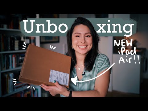 iPad Air 2022 M1 Chip // UNBOXING & Erste Eindrücke!