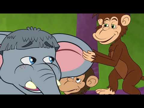 Le Petit Eléphant Têtu | dessin animé en français | Conte pour enfants avec les P'tits Z'amis