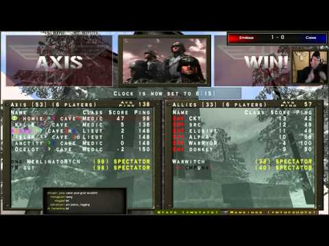 RTCW LCUP: Cave vs. Envious (Part 2) - LB Round 3