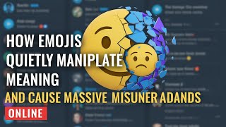 How Emojis Quietly Manipulate Meaning and Cause Massive Misunderstandings Online