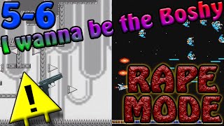 Boshy - Worlds 5-6 -"You're Gonna Get Raped-mode" (On Stream)