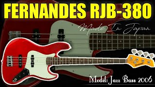 Video thumbnail for BASS FERNANDES RJB-380 MODEL JAZZ BASS | REVIEW & DEMO SOUND | CALON MUSISI OFFICIAL by CALON MUSISI OFFICIAL