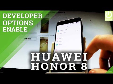 Developer Options in HUAWEI Honor 8 - How to Enable USB Debugging