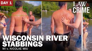 Disturbing Video Shows Wisconsin River Stabbings That Left Teen Dead — Day 1