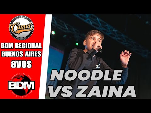 ZAINA VS NOODLE/ OCTAVOS BDM Buenos Aires / #BDM #batallademaestros